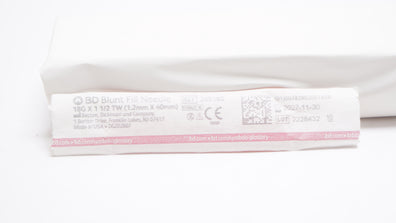 BD 305180 Blunt Fill Ndle 18G x 1-1/2inch TW